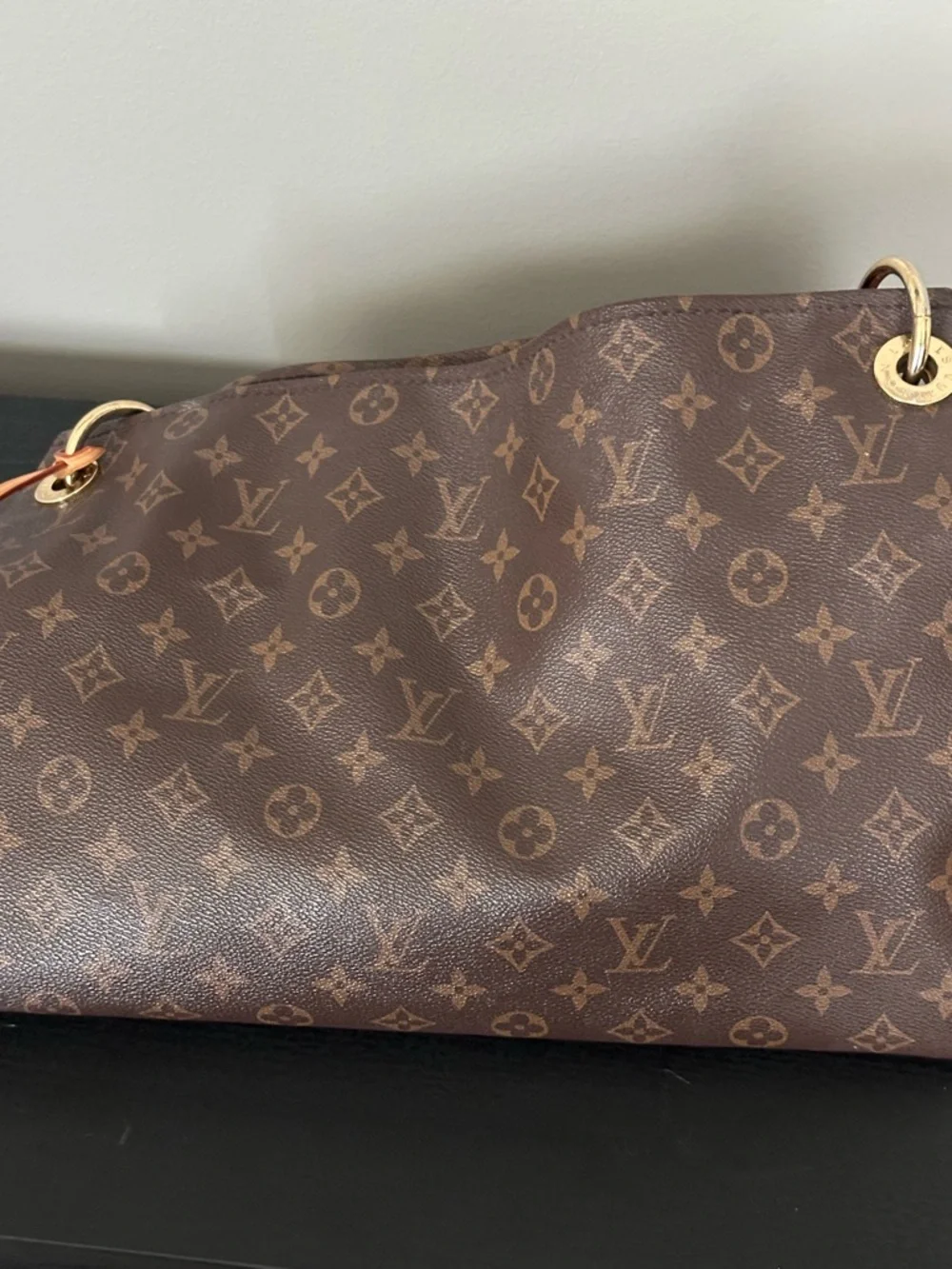 Louis Vuitton Artsy MM Monogram Hobo Bag Date Code FL0123 - Picture 4 of 13